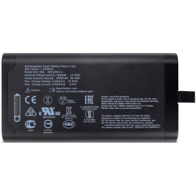 Sostituzione Batteria dell'attrezzatura RRC OEM  per RV100 