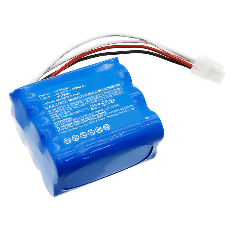 Sostituzione Batteria dell'attrezzatura Ge OEM  per 120008-O 