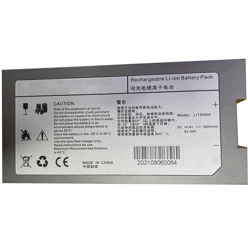 Sostituzione Batteria dell'attrezzatura Wisonic OEM  per LI14I06A 