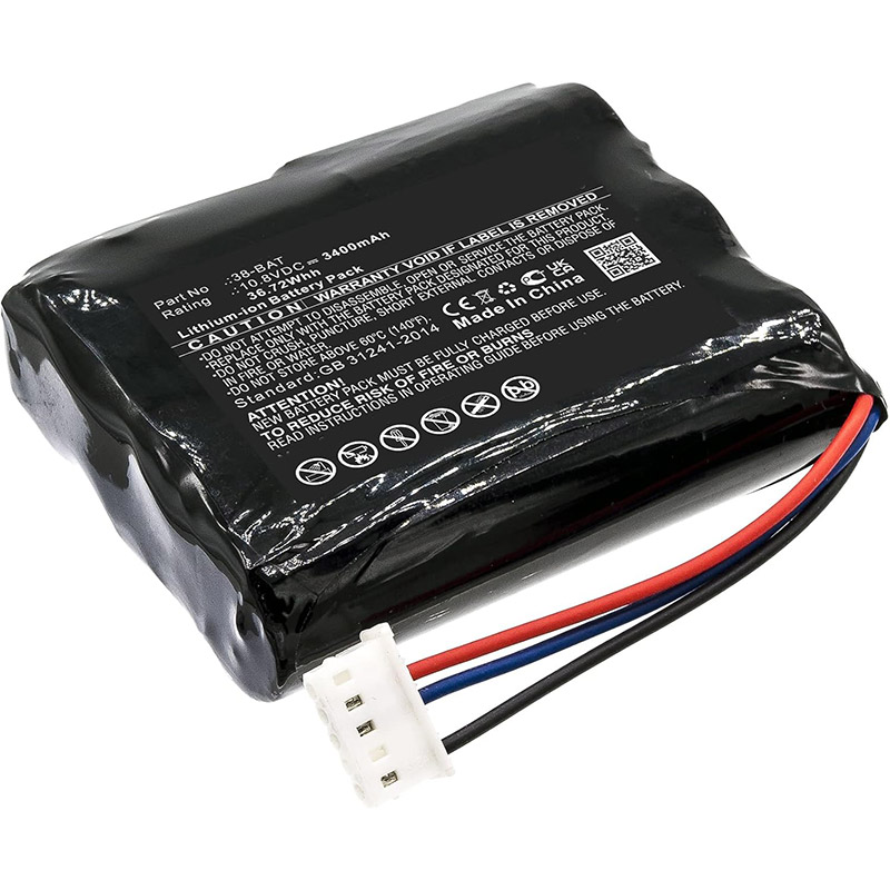 Sostituzione Batteria dell'attrezzatura Olympus OEM  per 38DL Plus Ultrasonic Thickness 