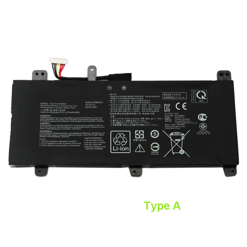 Sostituzione Batteria per laptop asus OEM  per ROG Strix GL504GW 