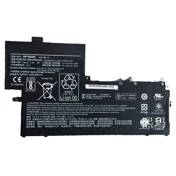 Sostituzione Batteria per laptop ACER OEM  per Swift 1 Sf113-31-P6Yx 
