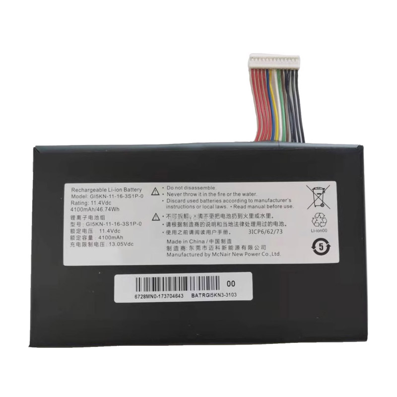 Sostituzione Batteria per laptop HASEE OEM  per T50ti 