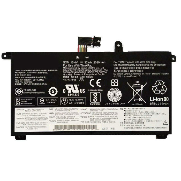 Sostituzione Batteria per laptop LENOVO OEM  per ThinkPad P52s 