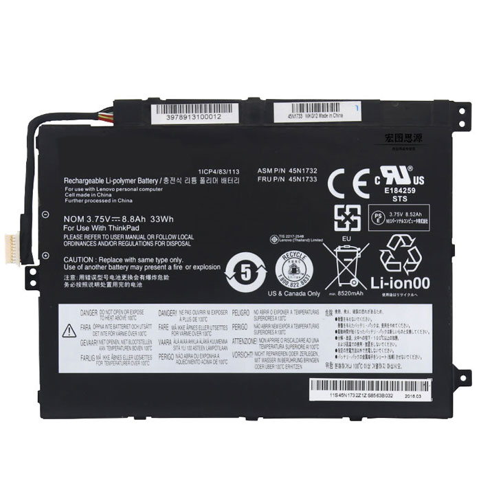 Sostituzione Batteria per laptop LENOVO OEM  per 45N1733 